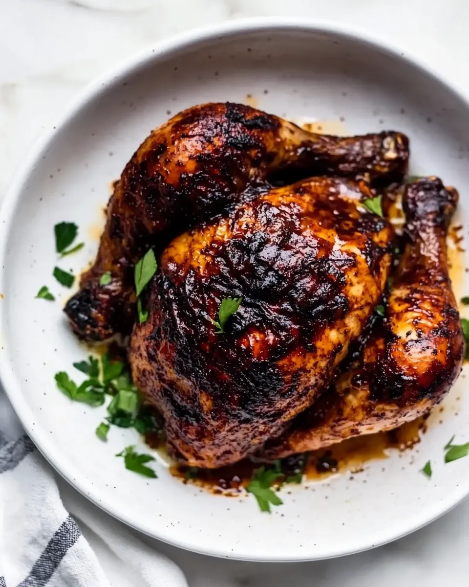 homemade Buttermilk Marinated Air Fryer Whole Chicken photo