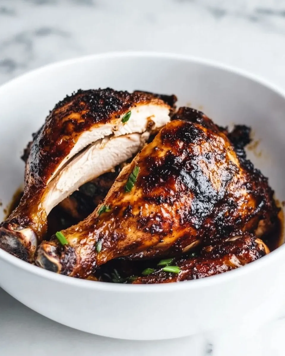 delicious Buttermilk Marinated Air Fryer Whole Chicken dish photo
