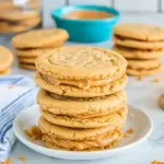 Homemade Buttery Peanut Butter Sandwich Cookies photo