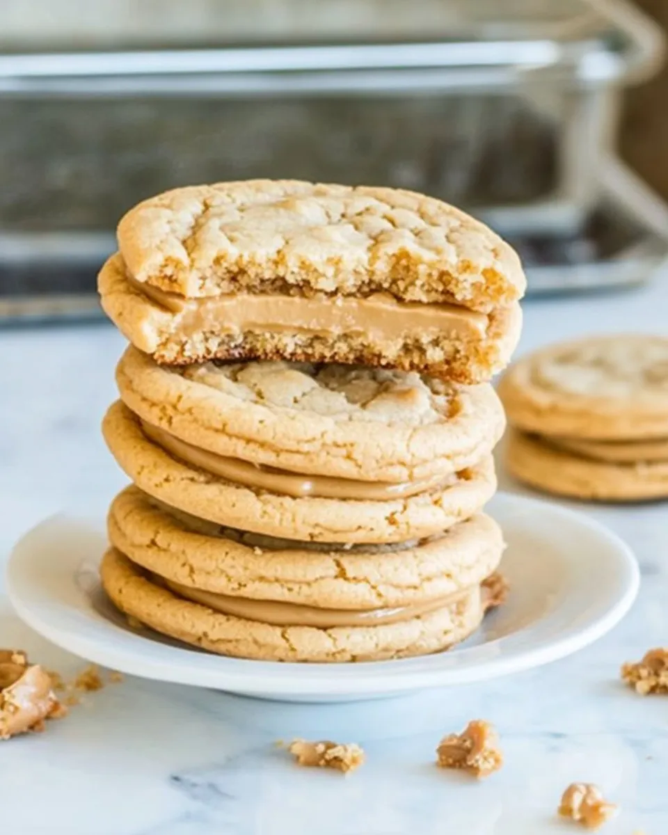 Classic Buttery Peanut Butter Sandwich Cookies image