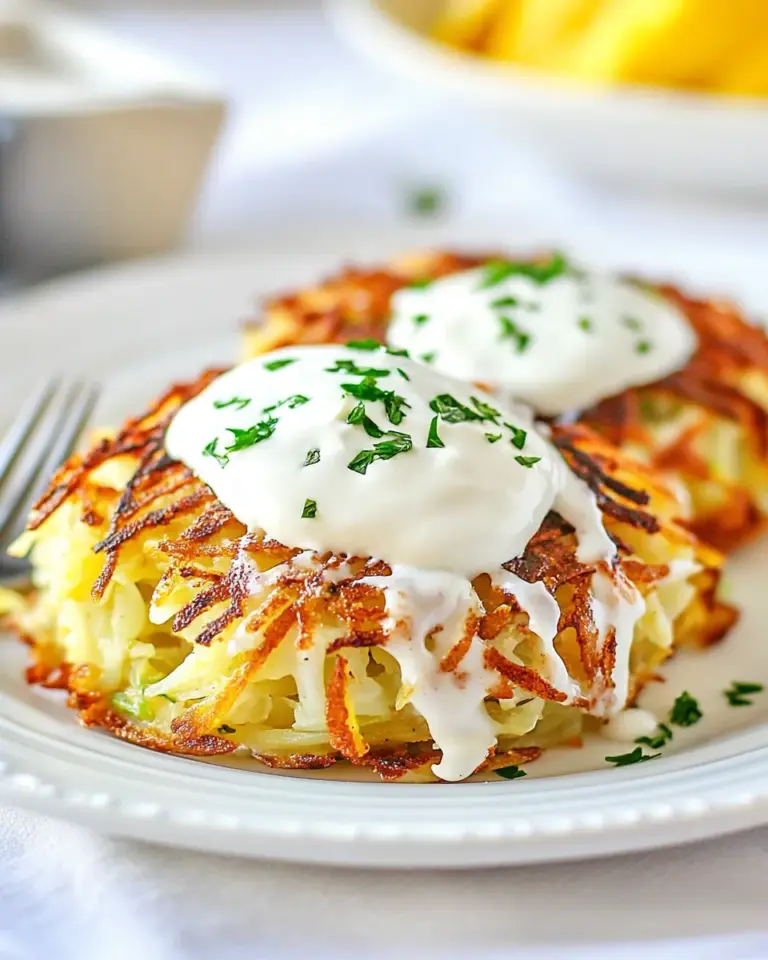Homemade Cabbage Hash Browns Recipe photo