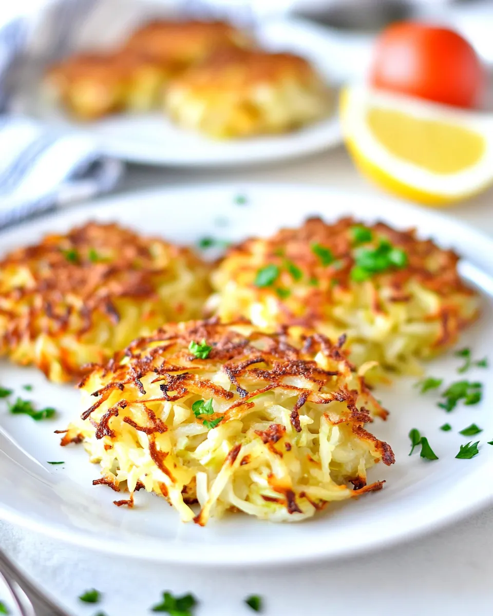 Classic Cabbage Hash Browns Recipe image