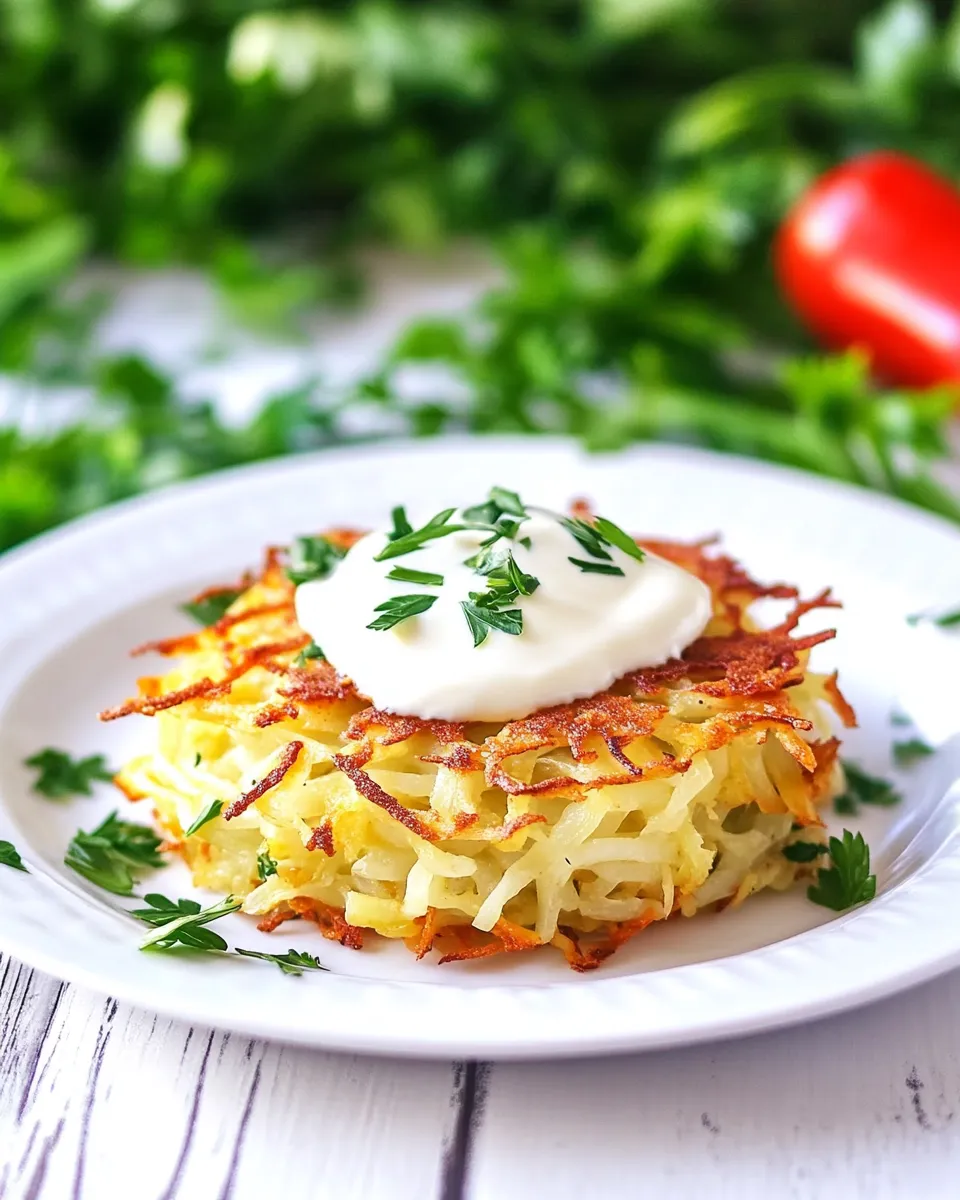 Delicious Cabbage Hash Browns Recipe shot