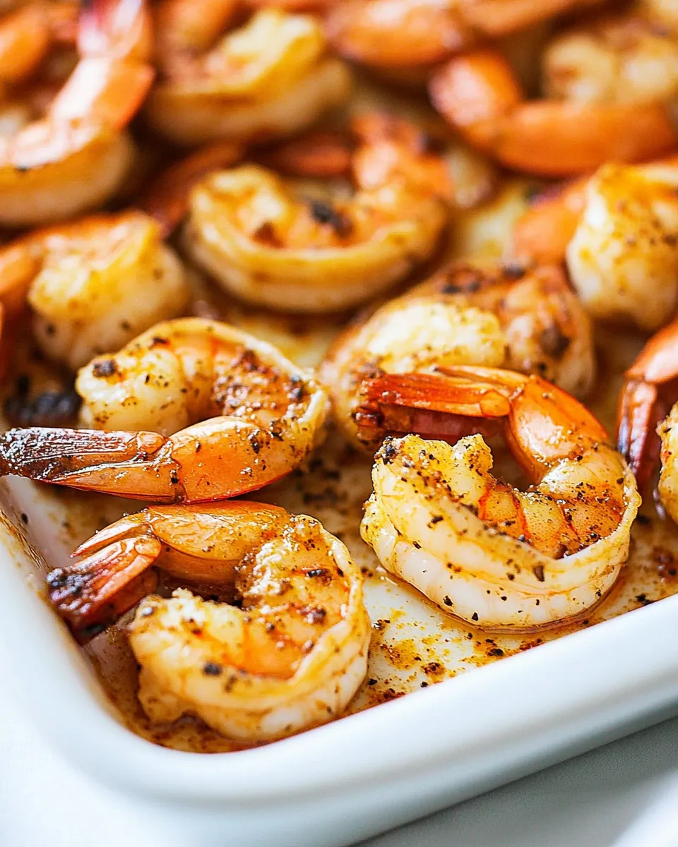 Classic Cajun Broiled Shrimp Recipe image