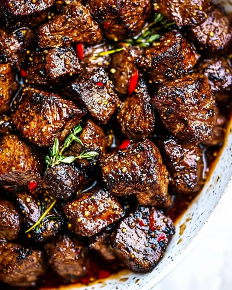 Homemade Cajun Butter Steak Bites photo