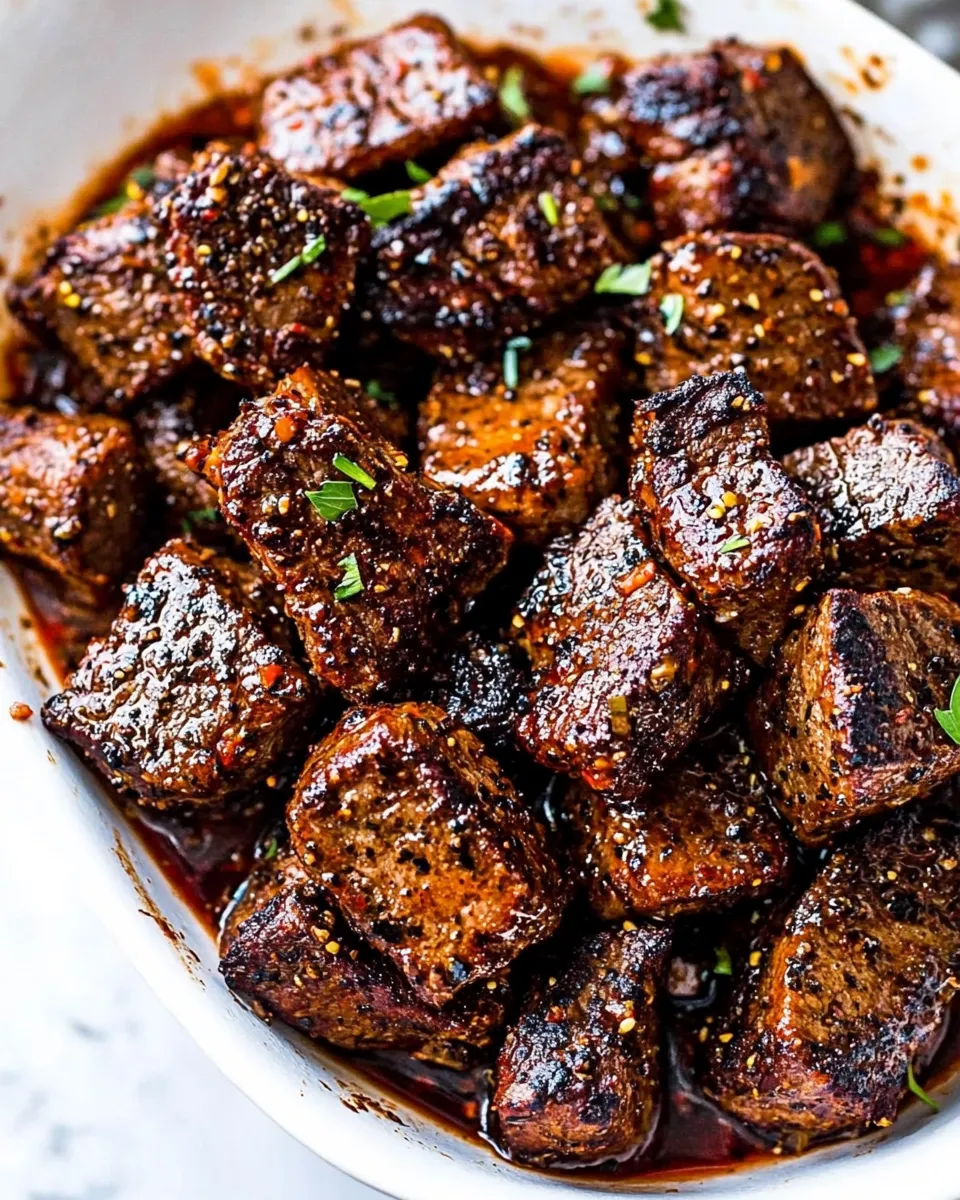 Easy Cajun Butter Steak Bites recipe image