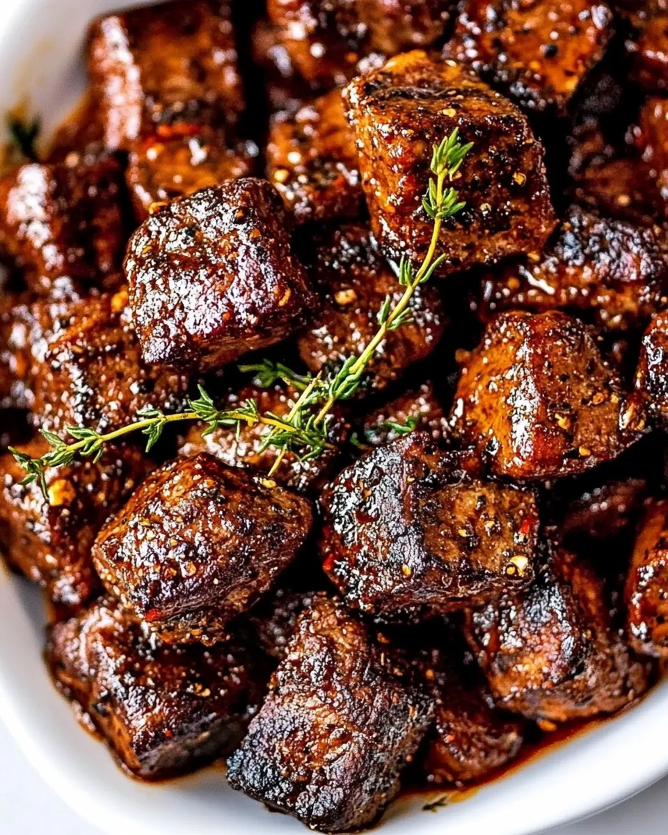 Delicious Cajun Butter Steak Bites dish photo