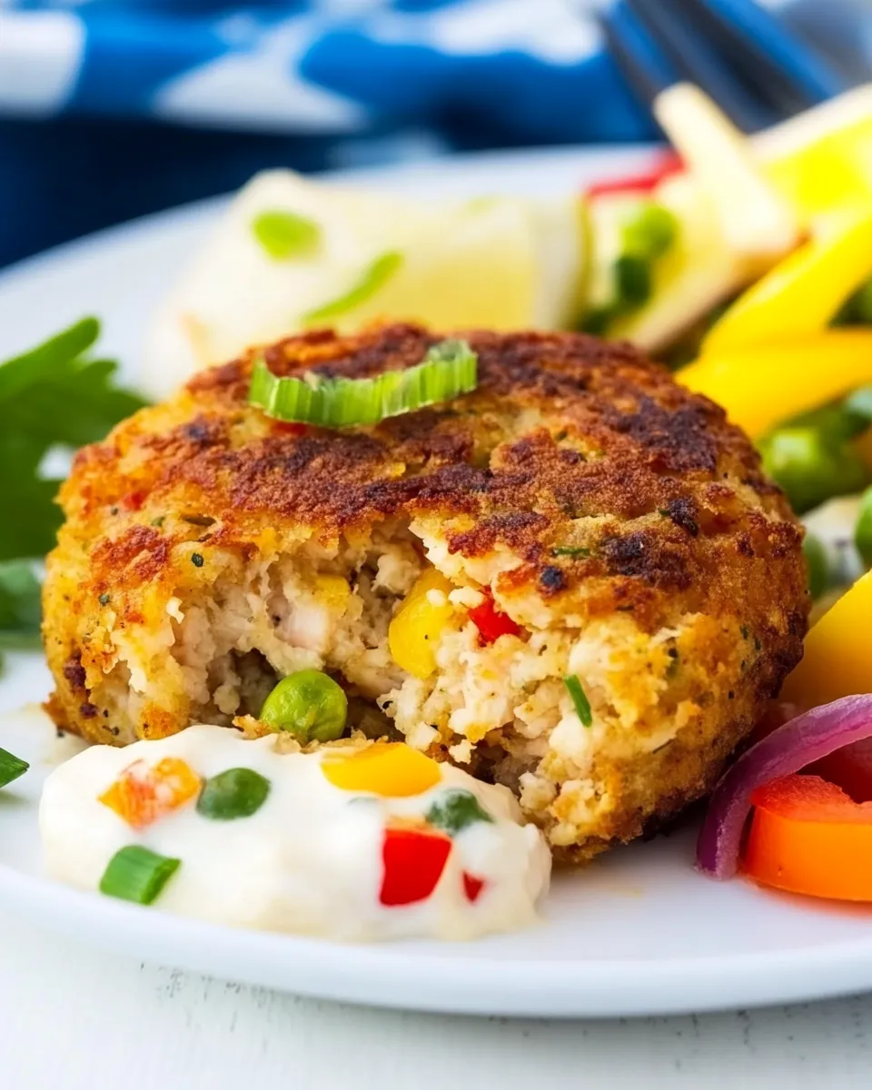 Classic Cajun Salmon Cakes image
