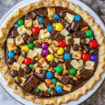 Homemade Candy Bar Pie photo