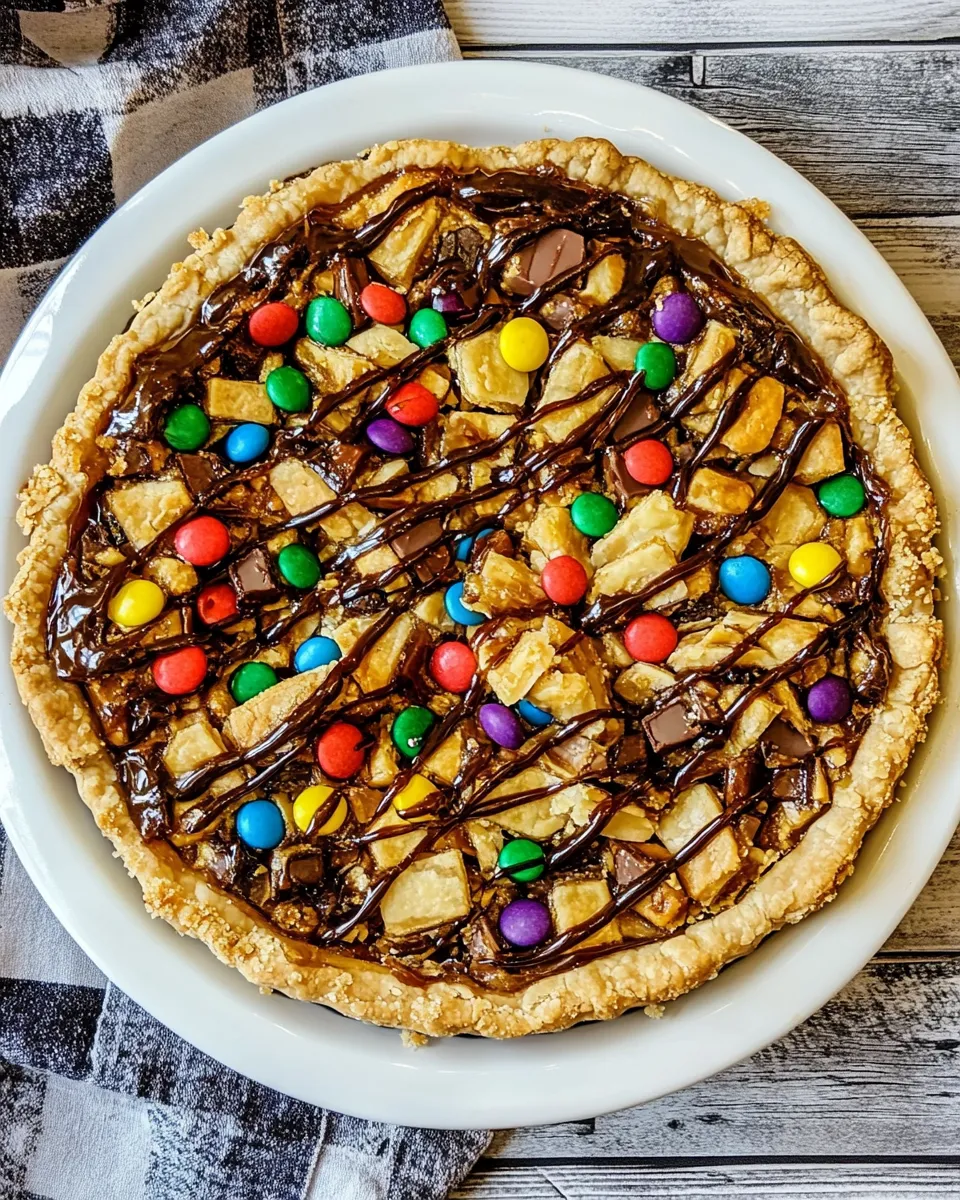 Classic Candy Bar Pie image