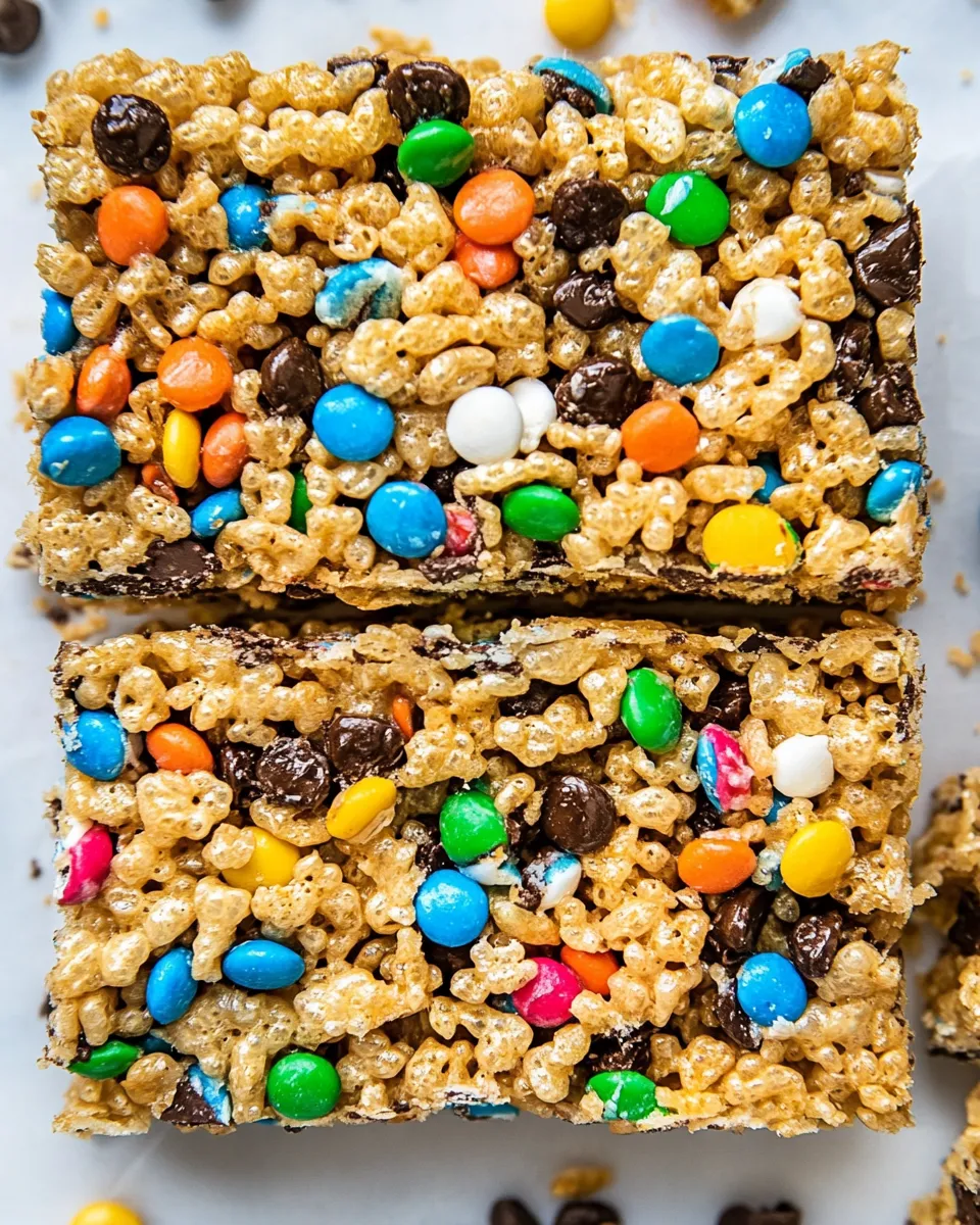 delicious Candy Rice Krispie Treats (Loaded Rice Krispies) shot