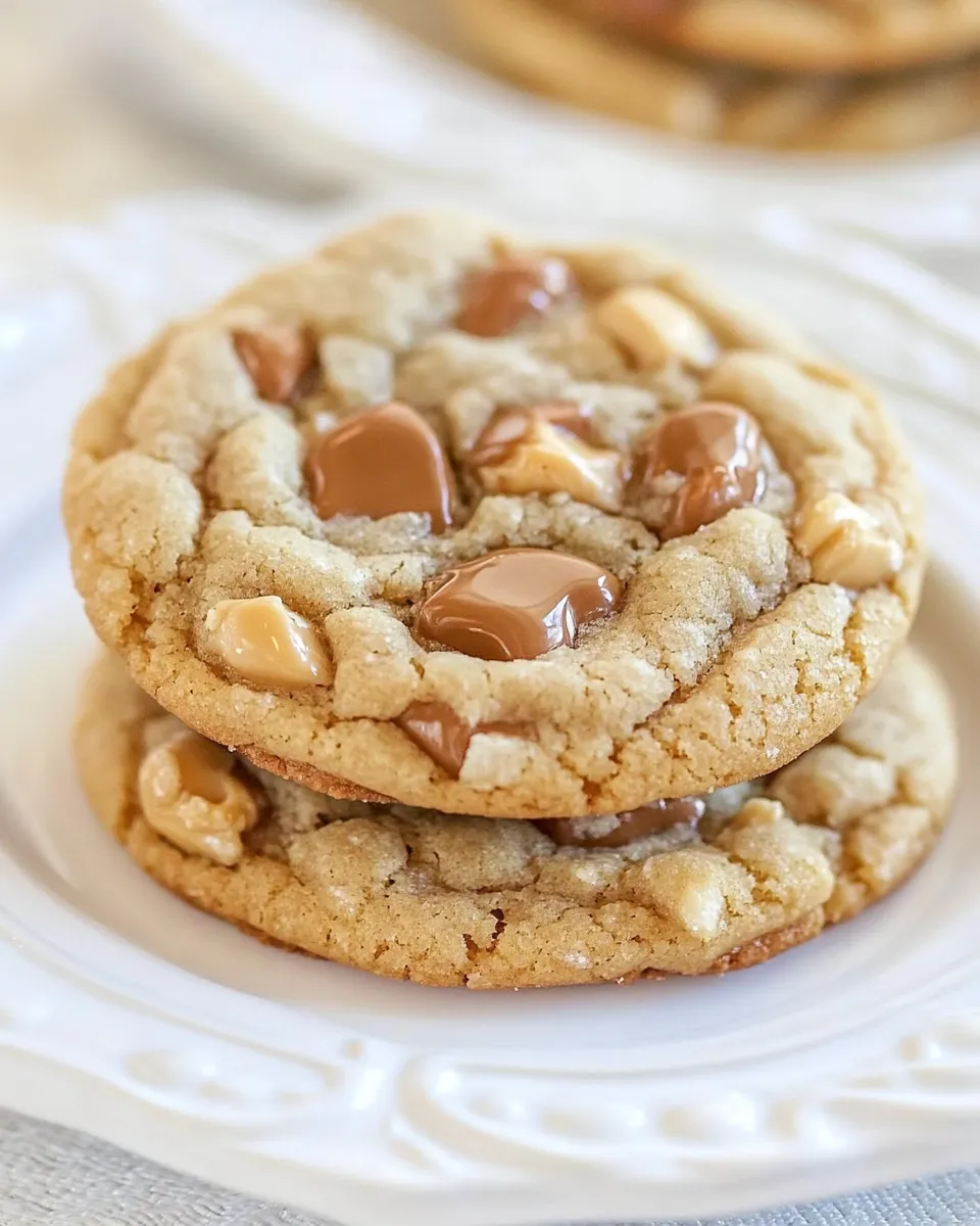 Homemade Caramel Cookies photo