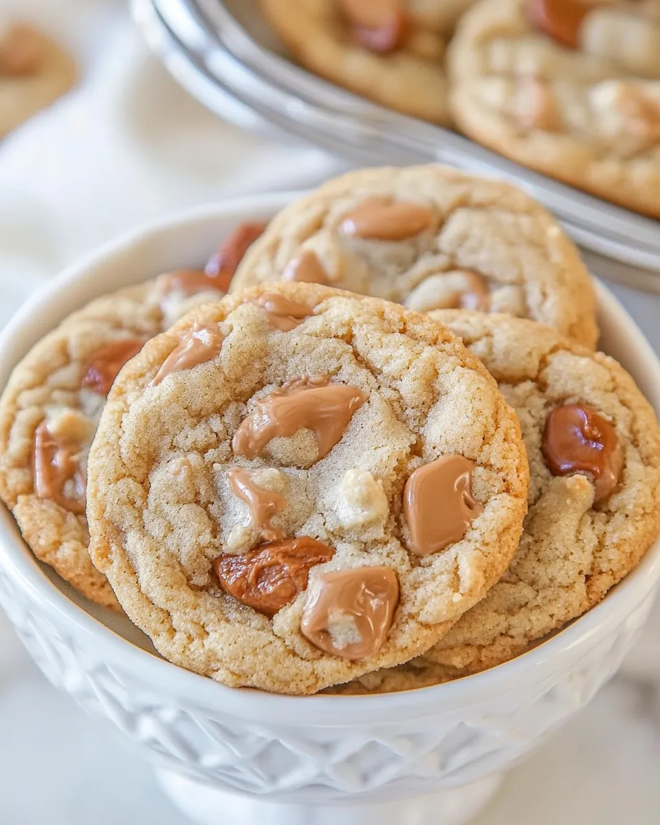 Delicious Caramel Cookies shot