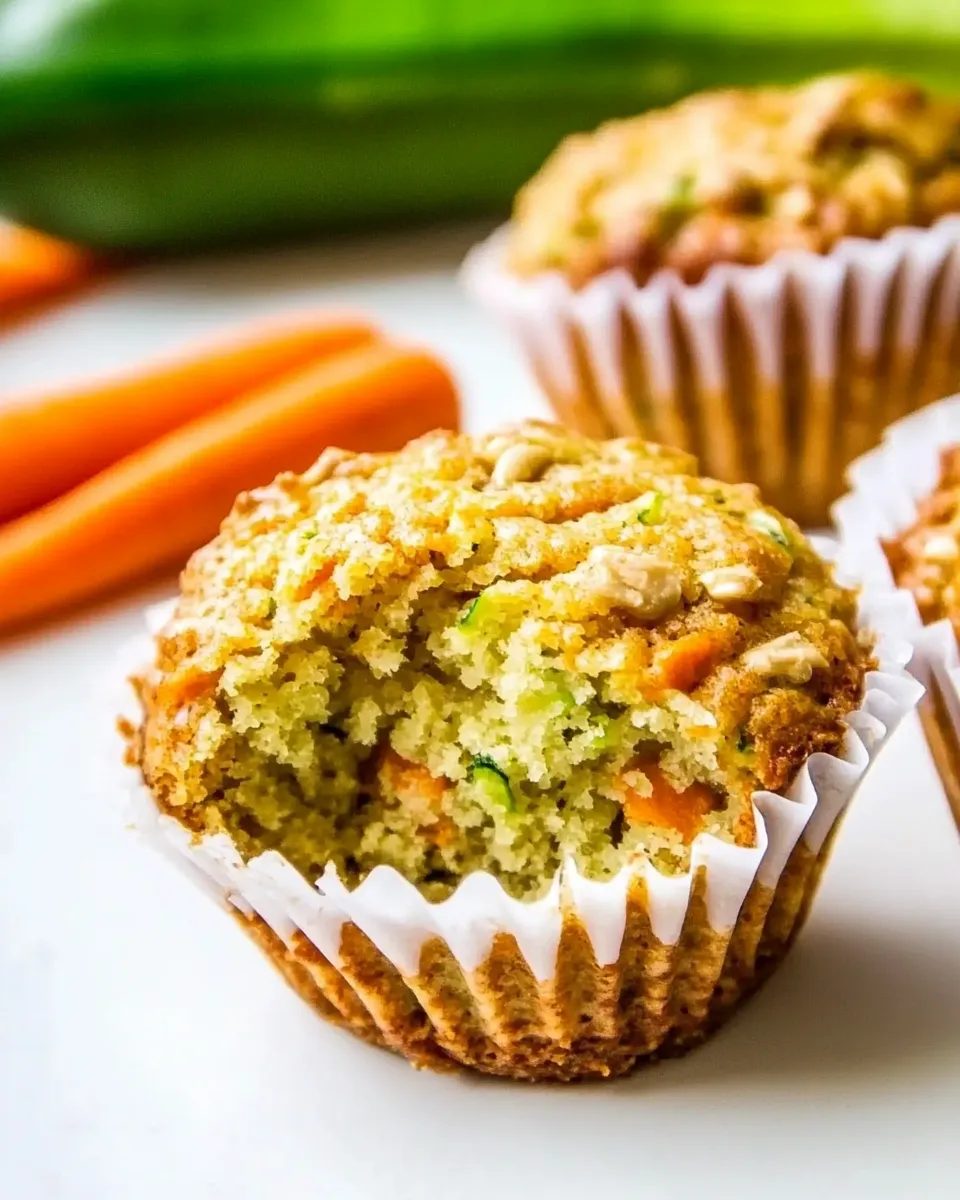 Classic Carrot Zucchini Muffins image