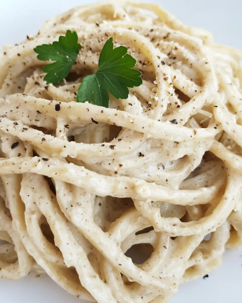 classic Cashew Alfredo Sauce (Vegan!) image