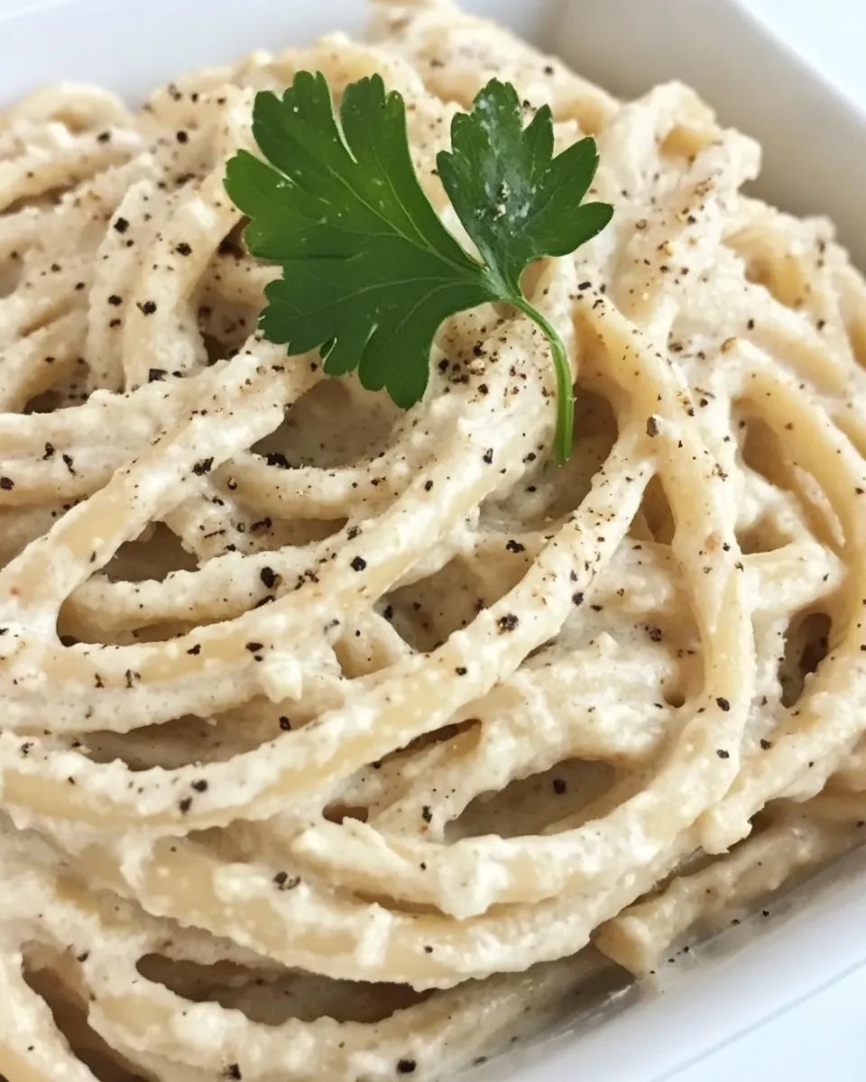 easy Cashew Alfredo Sauce (Vegan!) picture