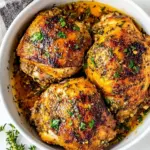 Homemade Cast Iron Chicken Thighs photo