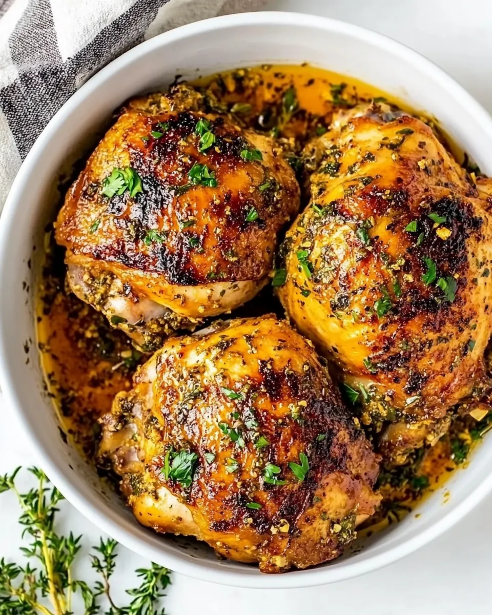 Homemade Cast Iron Chicken Thighs photo