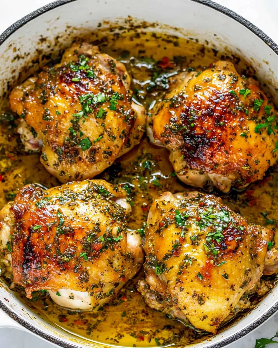 Classic Cast Iron Chicken Thighs image