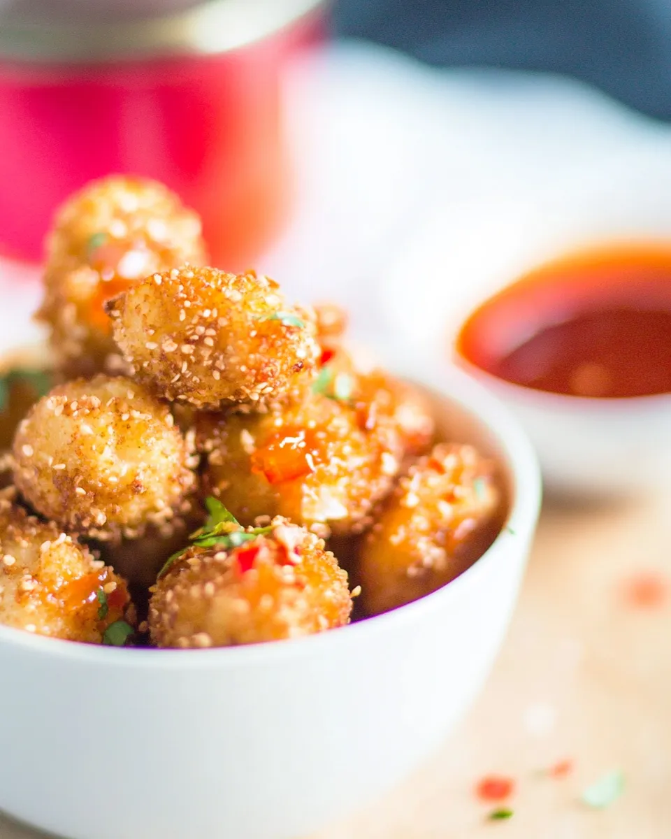 Homemade Cauliflower Bites in Honey Sriracha Sauce photo