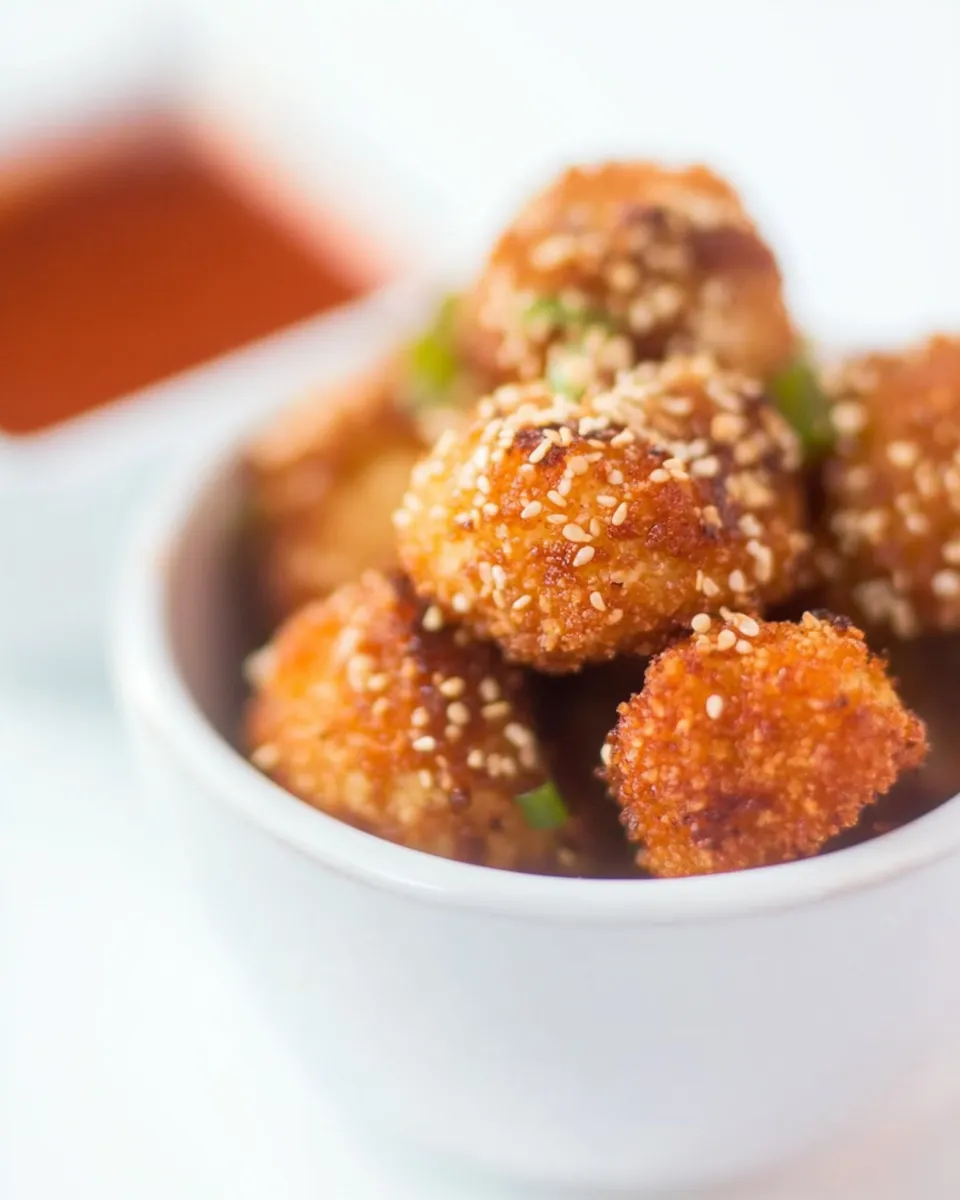 Easy Cauliflower Bites in Honey Sriracha Sauce picture