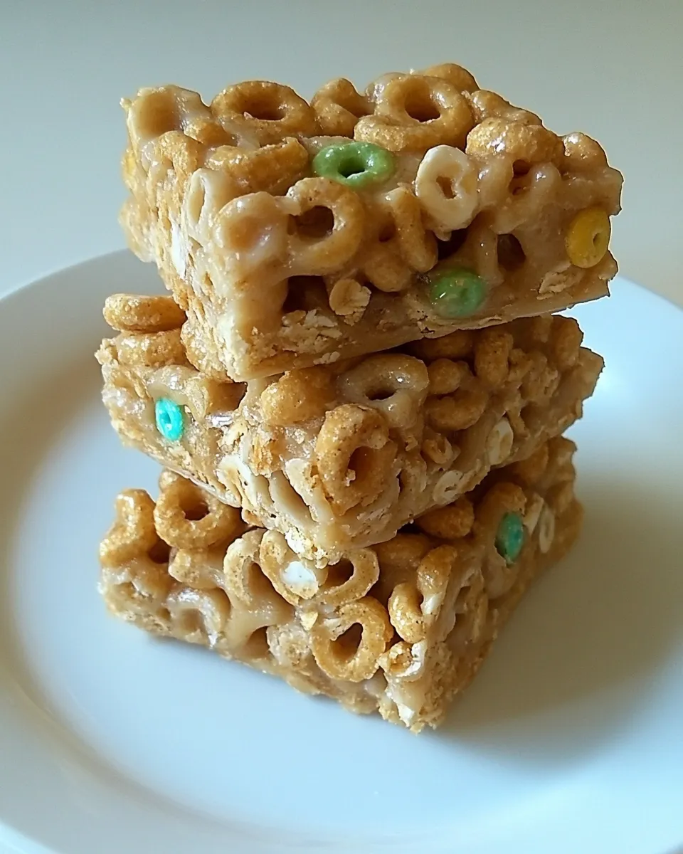 Easy Cheerios Cereal Bars recipe image