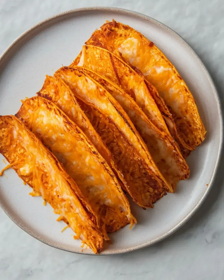 Homemade Cheese Taco Shells photo