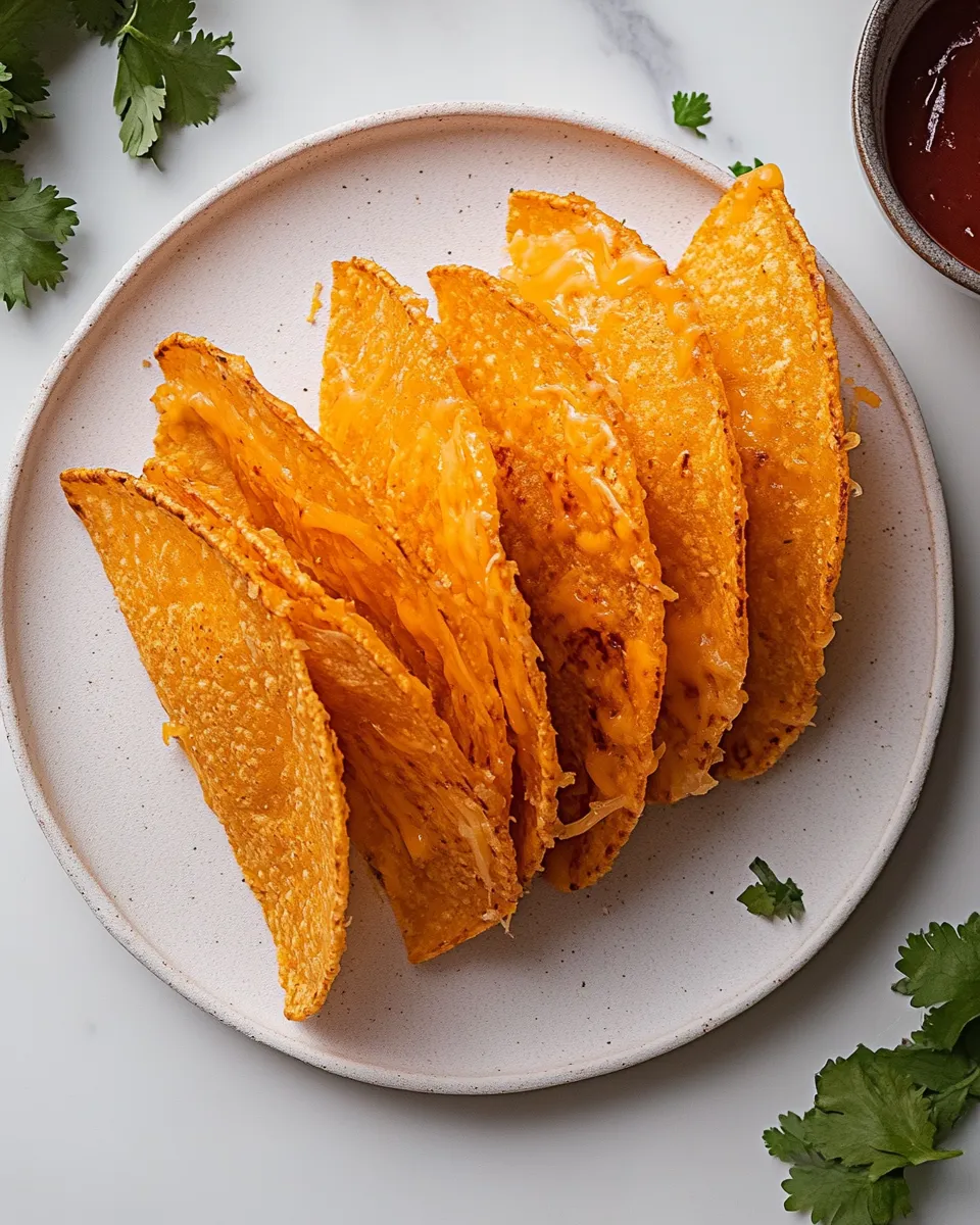 Classic Cheese Taco Shells image