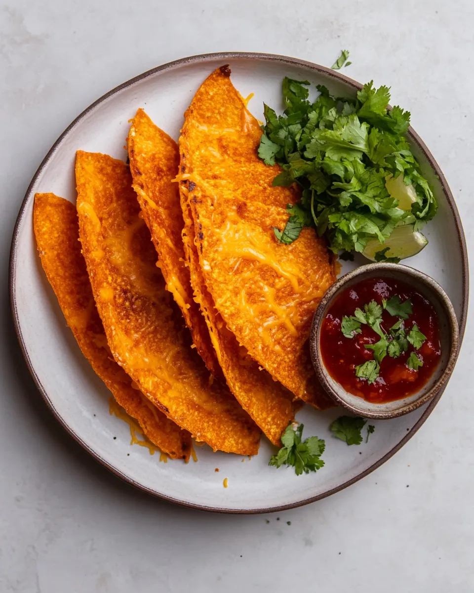 Delicious Cheese Taco Shells dish photo