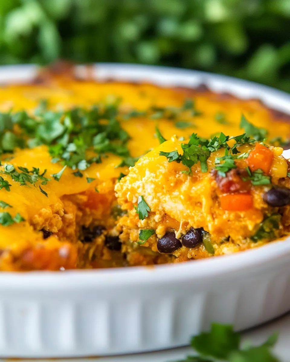 Classic Cheesy Chicken Enchilada Bake image