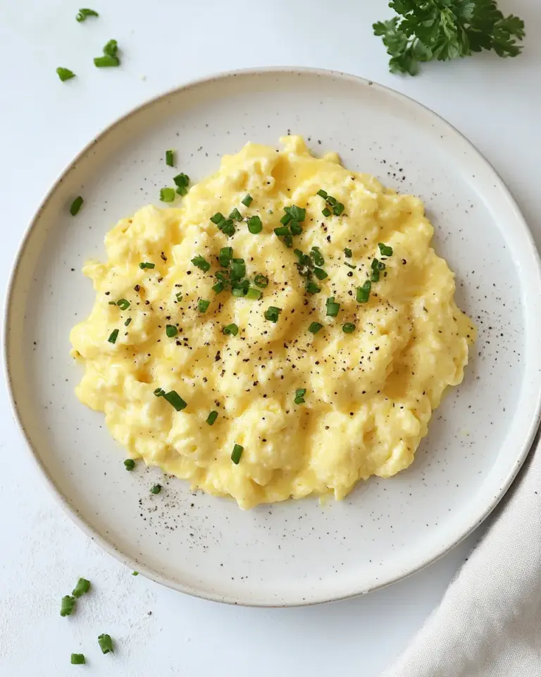 Homemade Cheesy Scrambled Eggs photo