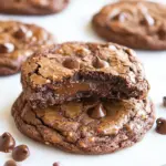 Homemade Chewy Chocolate Fudge Cookies (Vegan) photo