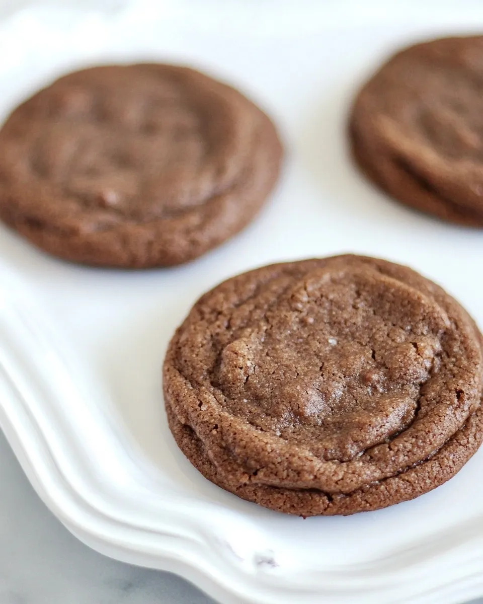 Classic Chewy Cocoa Mocha Cookies image