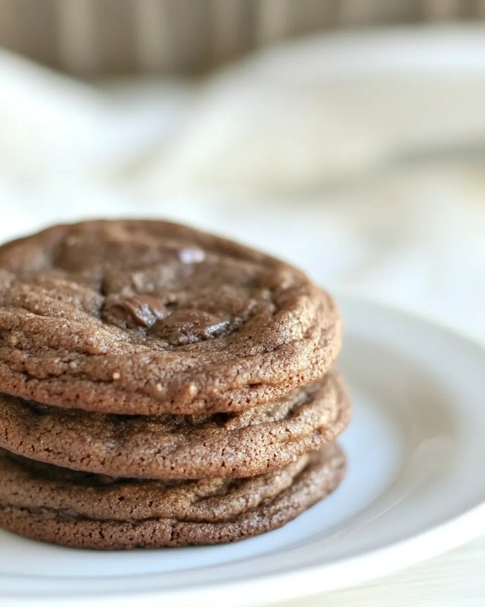Easy Chewy Cocoa Mocha Cookies picture