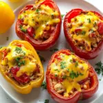 Homemade Chicken-Stuffed Peppers photo