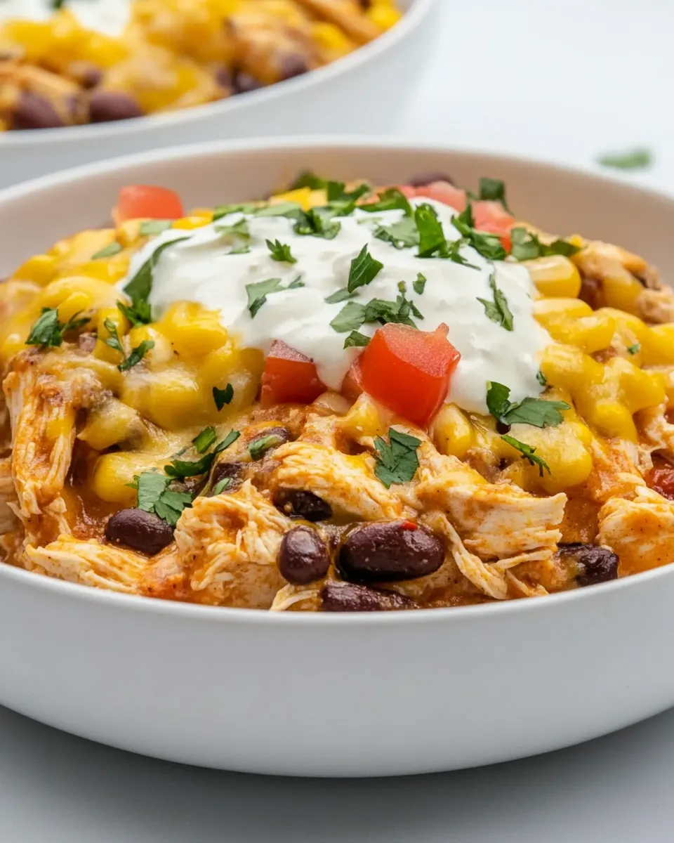 Delicious Chicken Burrito Bowl Recipe shot