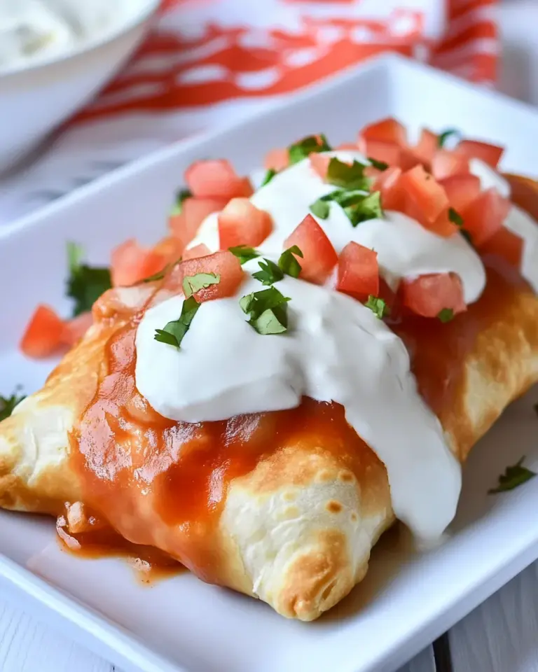 Homemade Chicken Chimichangas Recipe photo