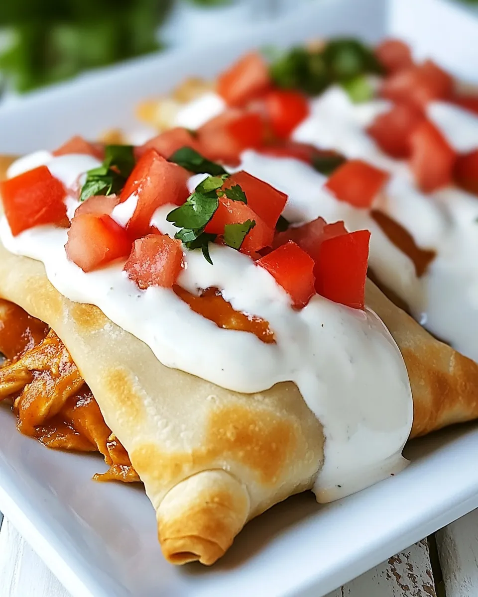 Classic Chicken Chimichangas Recipe image