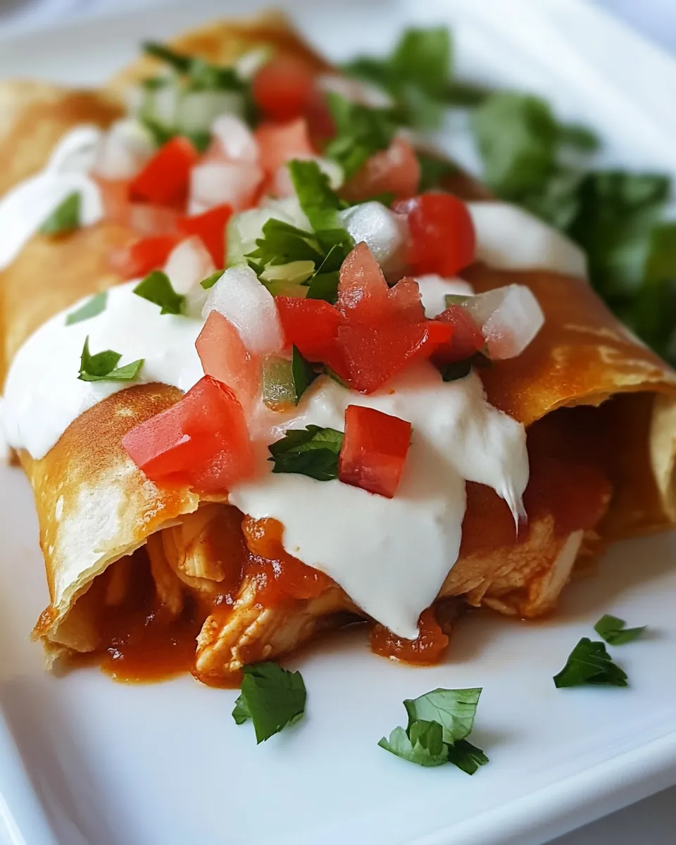 Easy Chicken Chimichangas Recipe recipe photo