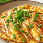 Homemade Chicken Egg Foo Young photo