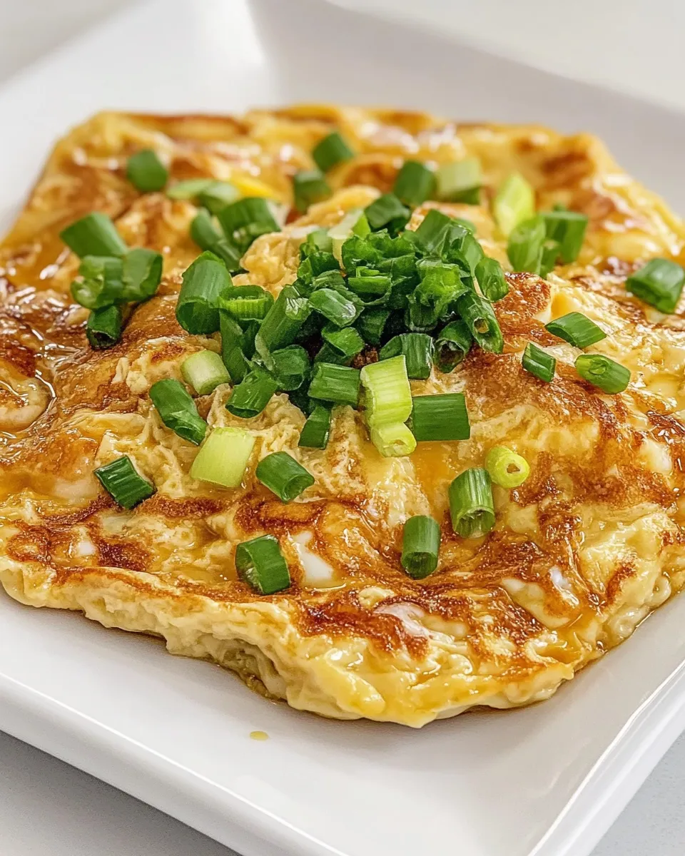 Classic Chicken Egg Foo Young image