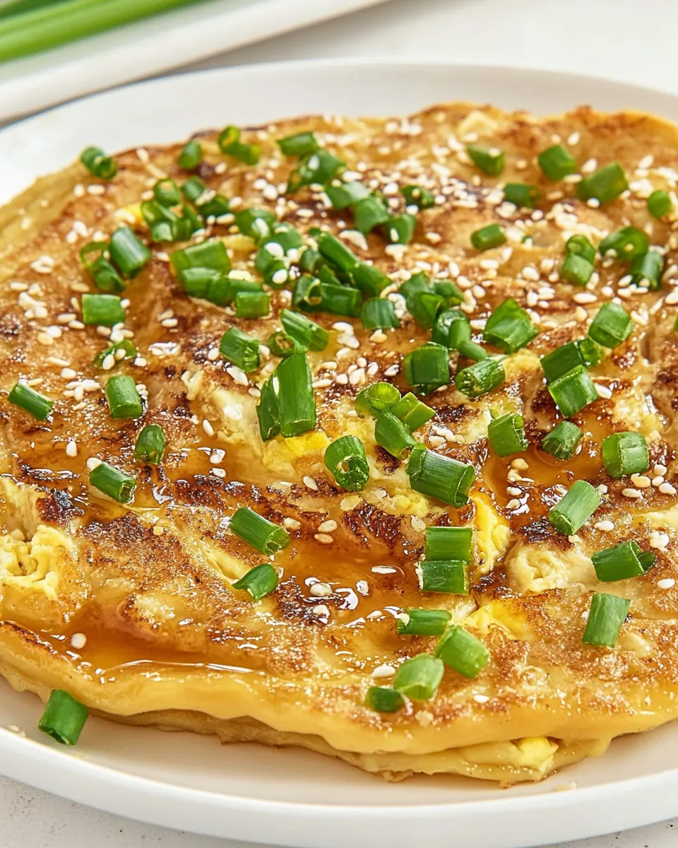 Easy Chicken Egg Foo Young recipe image