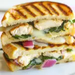 Homemade Chicken Florentine Panini photo