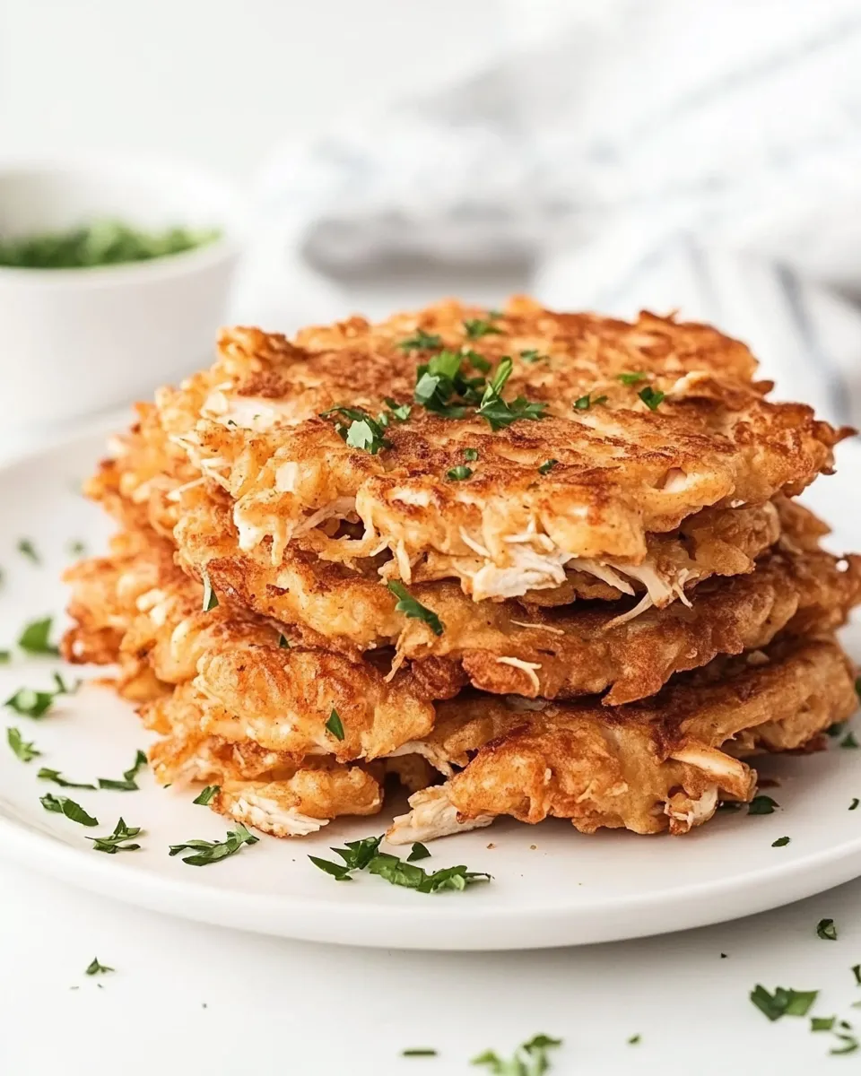 Easy Chicken Fritters recipe photo