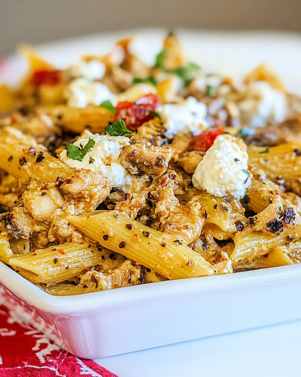 Classic Chicken Mozzarella Pasta image
