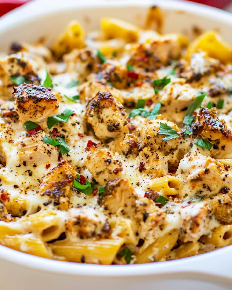 Easy Chicken Mozzarella Pasta picture