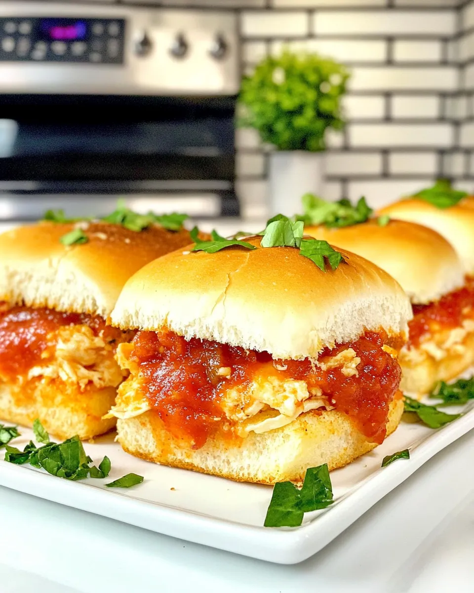 classic Chicken Parm Sliders image