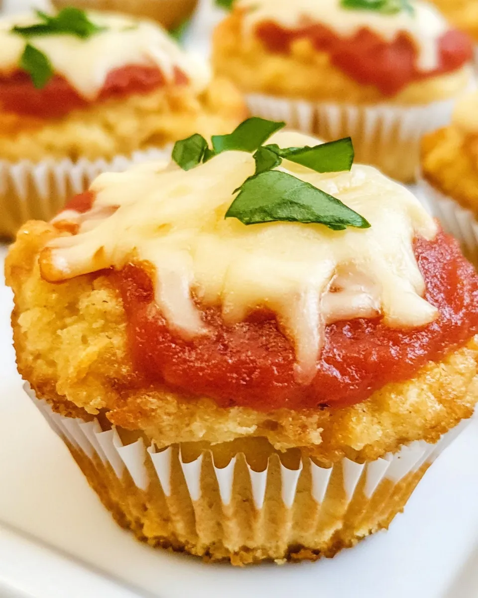Classic Chicken Parmesan Cupcakes image