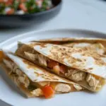 homemade Chicken Quesadilla with Pico de Gallo photo