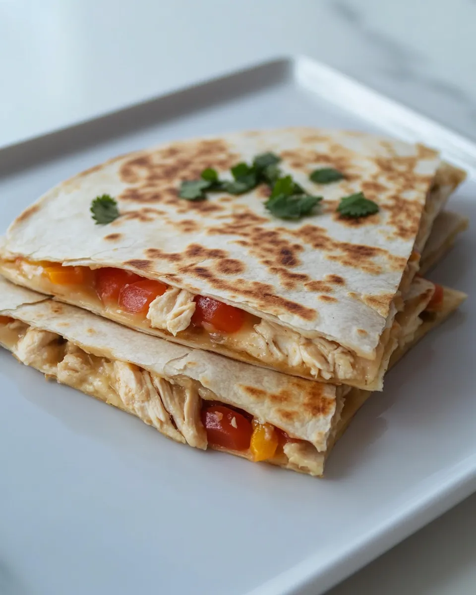 classic Chicken Quesadilla with Pico de Gallo image